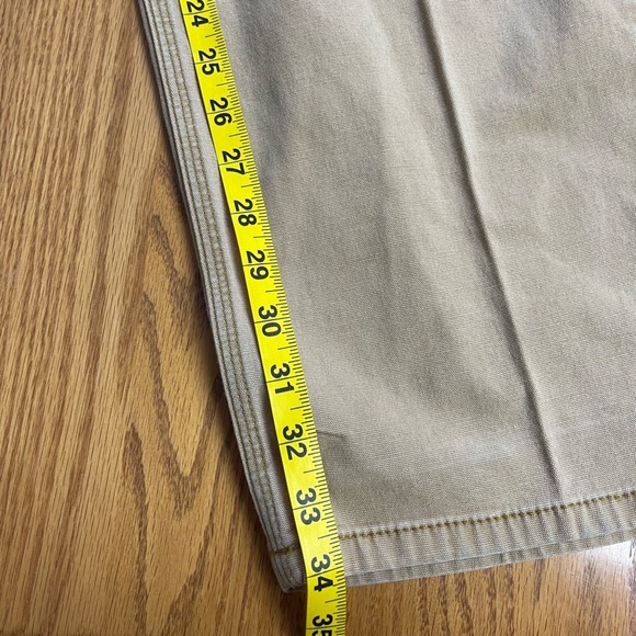 Carhartt Men’s Khaki Relaxed Fit Utility Work Pants Size 42x34 - Picture 10 of 11